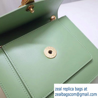 Alexander Wang x Bvlgari 20cm Duette Crossbody Bag Green 2019 - Click Image to Close