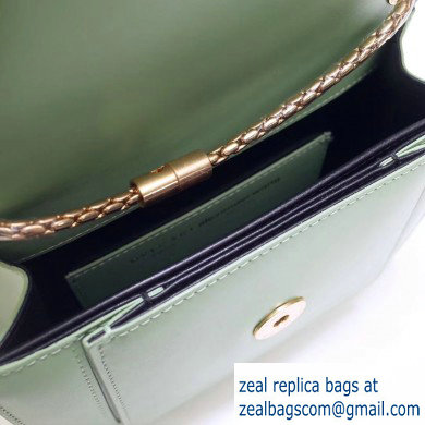 Alexander Wang x Bvlgari 20cm Duette Crossbody Bag Green 2019