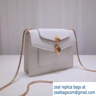 Alexander Wang x Bvlgari 20cm Duette Crossbody Bag White 2019 - Click Image to Close