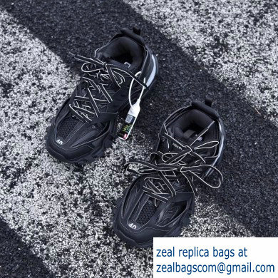 Balenciaga Track LED Trainers Women/Men Sneakers Black