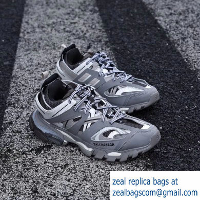 Balenciaga Track LED Trainers Women/Men Sneakers Gray - Click Image to Close