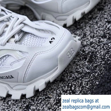 Balenciaga Track LED Trainers Women/Men Sneakers White