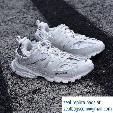 Balenciaga Track LED Trainers Women/Men Sneakers White