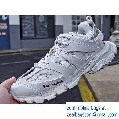 Balenciaga Track LED Trainers Women/Men Sneakers White - Click Image to Close