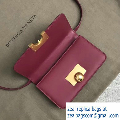 Bottega Veneta BV Classic Ronde Mini Shoulder Bag Dark Red 2019 - Click Image to Close