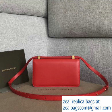 Bottega Veneta BV Classic Ronde Mini Shoulder Bag Red 2019 - Click Image to Close