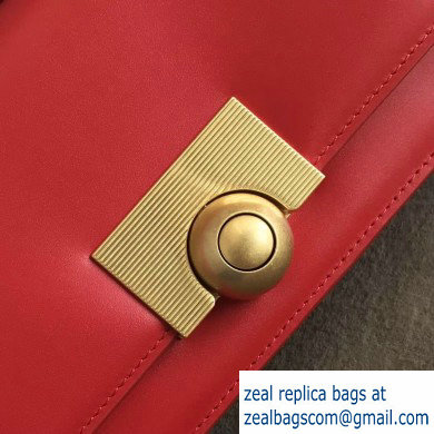 Bottega Veneta BV Classic Ronde Mini Shoulder Bag Red 2019