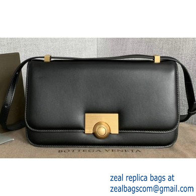 Bottega Veneta BV Classic Ronde Shoulder Bag Black 2019 - Click Image to Close