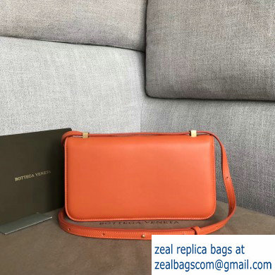 Bottega Veneta BV Classic Ronde Shoulder Bag Orange 2019