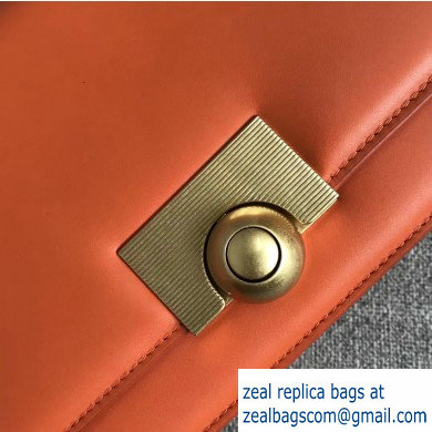 Bottega Veneta BV Classic Ronde Shoulder Bag Orange 2019