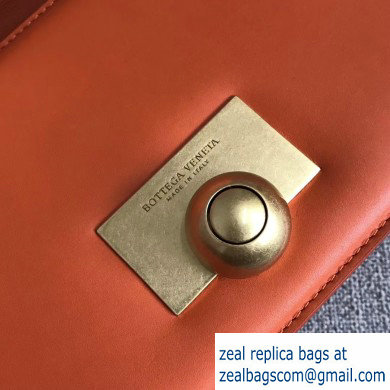 Bottega Veneta BV Classic Ronde Shoulder Bag Orange 2019 - Click Image to Close