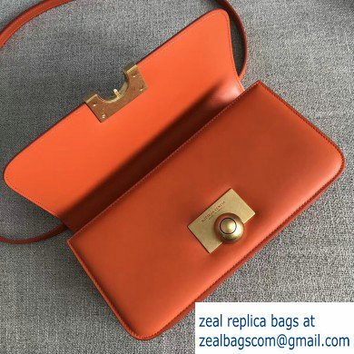 Bottega Veneta BV Classic Ronde Shoulder Bag Orange 2019