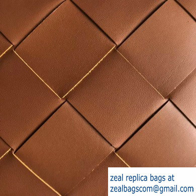 Bottega Veneta Bi-fold Wallet In Intreccio Weave Brown 2019 - Click Image to Close