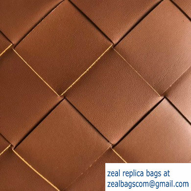 Bottega Veneta Bi-fold Wallet In Intreccio Weave Brown 2019