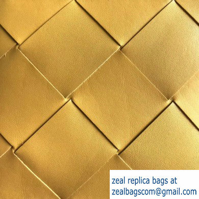 Bottega Veneta Bi-fold Wallet In Intreccio Weave Yellow 2019 - Click Image to Close