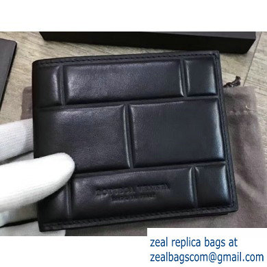 Bottega Veneta Billfold Wallet in Padded Nappa Black 2019 - Click Image to Close