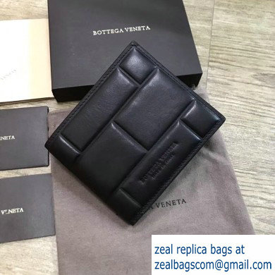 Bottega Veneta Billfold Wallet in Padded Nappa Black 2019 - Click Image to Close