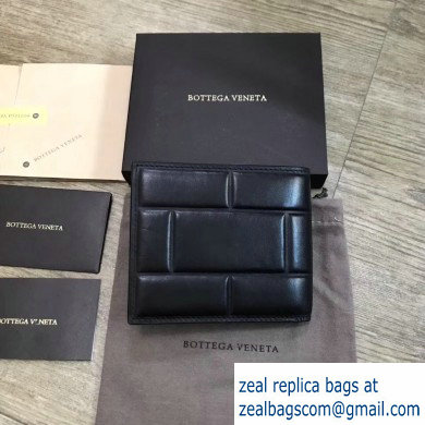 Bottega Veneta Billfold Wallet in Padded Nappa Black 2019