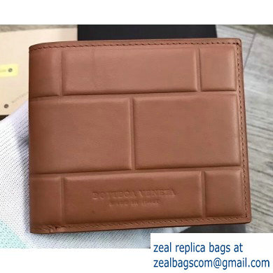 Bottega Veneta Billfold Wallet in Padded Nappa Brown 2019 - Click Image to Close