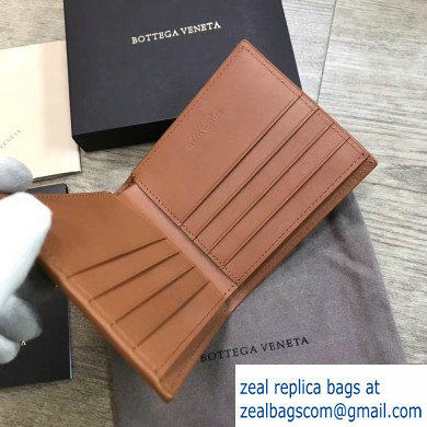 Bottega Veneta Billfold Wallet in Padded Nappa Brown 2019
