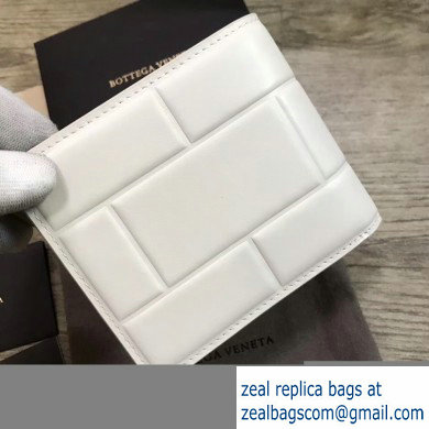 Bottega Veneta Billfold Wallet in Padded Nappa White 2019