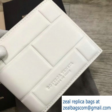 Bottega Veneta Billfold Wallet in Padded Nappa White 2019