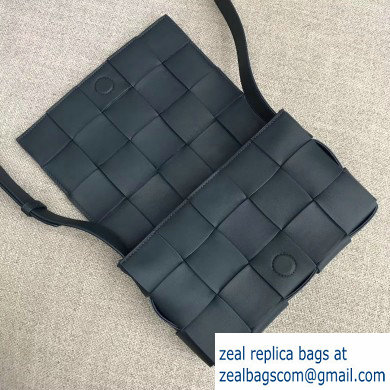 Bottega Veneta Cassette Crossbody Bag In Maxi Weave Deep Blue 2019