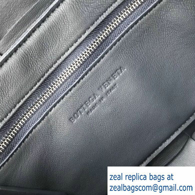 Bottega Veneta Cassette Crossbody Bag In Maxi Weave Deep Blue 2019