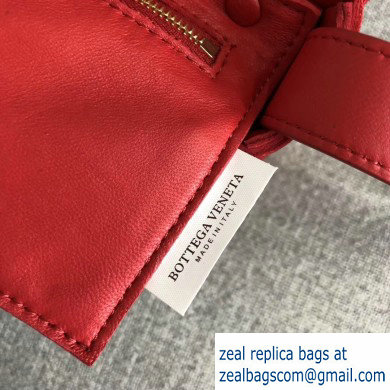 Bottega Veneta Cassette Crossbody Bag In Maxi Weave Red 2019 - Click Image to Close