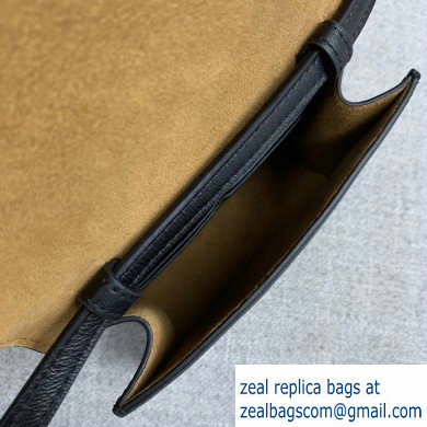 Bottega Veneta Cassette Mini Crossbody Bag In Maxi Weave Black 2019