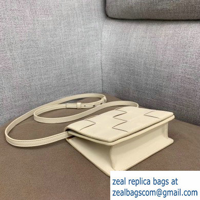 Bottega Veneta Cassette Mini Crossbody Bag In Maxi Weave Creamy 2019 - Click Image to Close