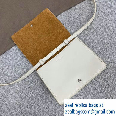 Bottega Veneta Cassette Mini Crossbody Bag In Maxi Weave Creamy 2019