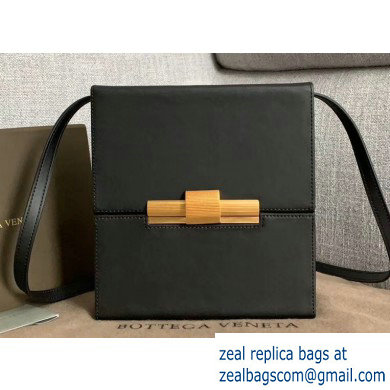Bottega Veneta Daisey Slim Boxy Bag In Spazzolato Calf Black 2019 - Click Image to Close