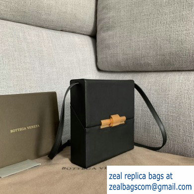Bottega Veneta Daisey Slim Boxy Bag In Spazzolato Calf Black 2019