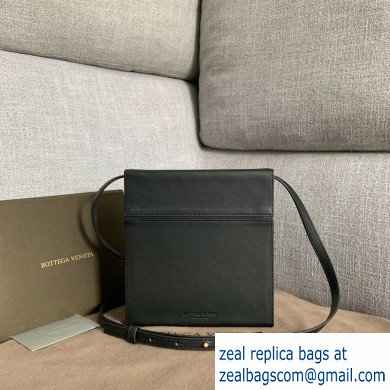 Bottega Veneta Daisey Slim Boxy Bag In Spazzolato Calf Black 2019