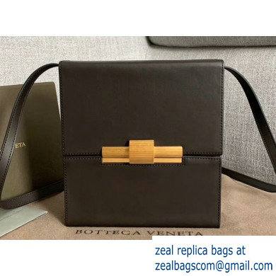 Bottega Veneta Daisey Slim Boxy Bag In Spazzolato Calf Coffee 2019