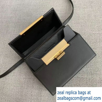 Bottega Veneta Daisey Slim Boxy Bag In Spazzolato Calf Coffee 2019