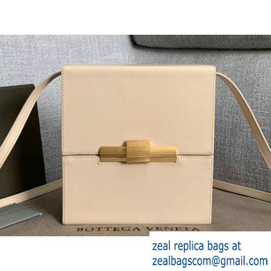 Bottega Veneta Daisey Slim Boxy Bag In Spazzolato Calf Nude 2019