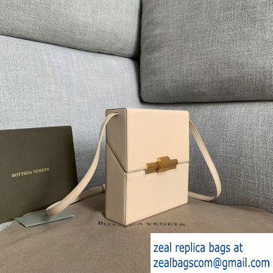 Bottega Veneta Daisey Slim Boxy Bag In Spazzolato Calf Nude 2019