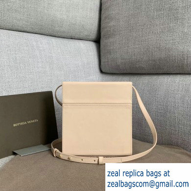 Bottega Veneta Daisey Slim Boxy Bag In Spazzolato Calf Nude 2019