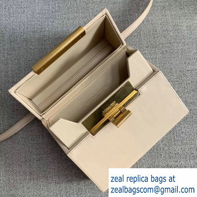 Bottega Veneta Daisey Slim Boxy Bag In Spazzolato Calf Nude 2019