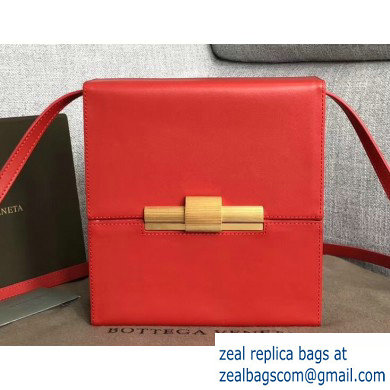 Bottega Veneta Daisey Slim Boxy Bag In Spazzolato Calf Red 2019 - Click Image to Close