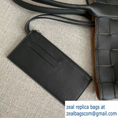 Bottega Veneta Horizontal Medium Tote Bag In Maxi Intreccio Black 2019