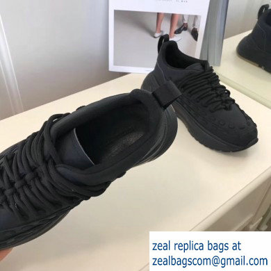 Bottega Veneta Lace Speedster Sneakers Black 2019