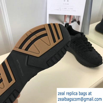 Bottega Veneta Lace Speedster Sneakers Black 2019