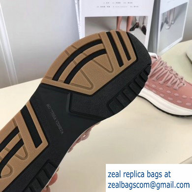 Bottega Veneta Lace Speedster Sneakers Pink 2019 - Click Image to Close