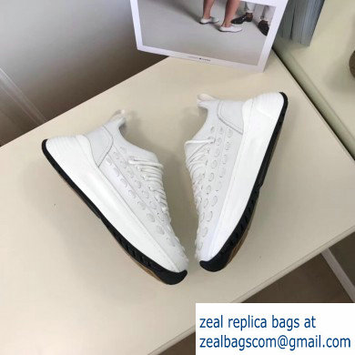 Bottega Veneta Lace Speedster Sneakers White 2019