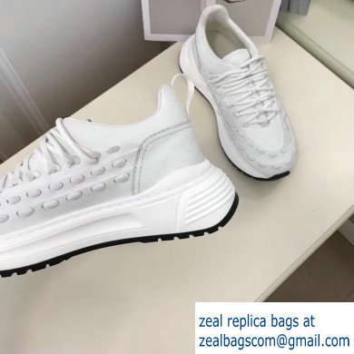 Bottega Veneta Lace Speedster Sneakers White 2019 - Click Image to Close