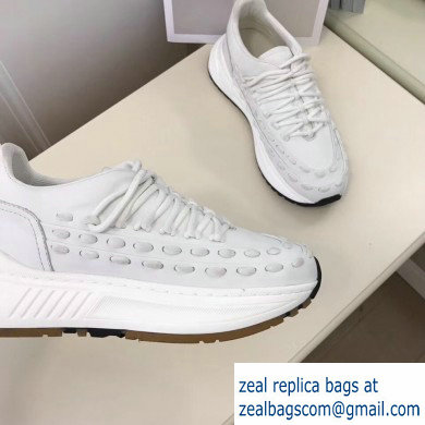 Bottega Veneta Lace Speedster Sneakers White 2019