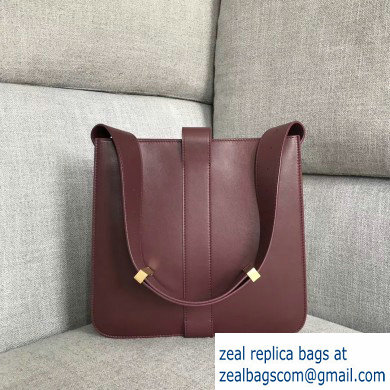 Bottega Veneta Marie Slim Shoulder Bag In Nappa Burgundy 2019